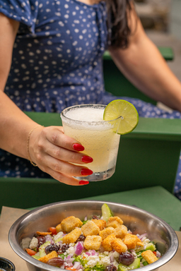 Greek Salad and Margarita_The Ivy Tavern (credit A